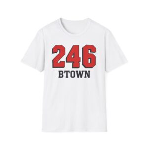 246 BTOWN T-Shirt — Retro Varsity Number Tee