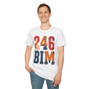 246 BIM Graphic T-Shirt — Urban Construction Style