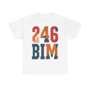 246 BIM T‑Shirt – Industrial Construction Graphic Tee