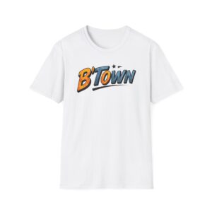 B'Town Retro Baseball Tee — Vintage Sports Logo T-Shirt