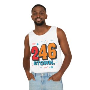 246 BTOWN Tank Top — Retro Numeric Streetwear Tank