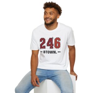 246 BTOWN Sports Tee — Hometown Pride Jersey Shirt