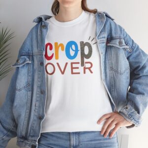 Crop Over Festival T‑Shirt — Colorful 'crop over' Logo Tee