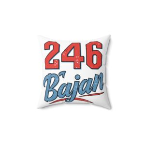 246 Bajan Throw Pillow – Barbados Pride Decorative Pillow